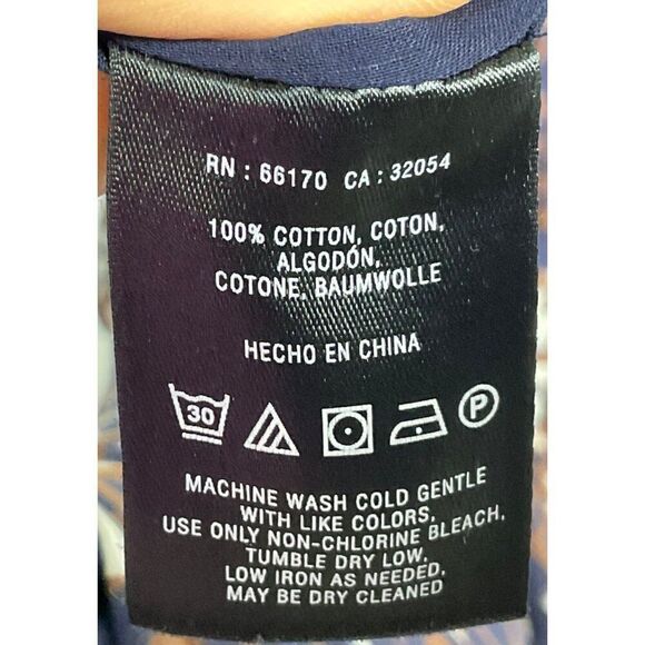 Anthropologie | Vanessa Virginia Women's Cold Shoulder Dress Size 2 100% Cotton - Picture 11 of 12